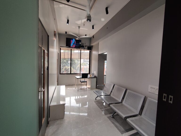 Waiting room at MDS Dental Care & Orthodontics, Badlapur